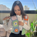 Granny Square Sweater Vest