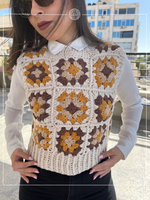 Granny Square Sweater Vest