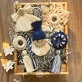 Crochet Christmas Ornament Box