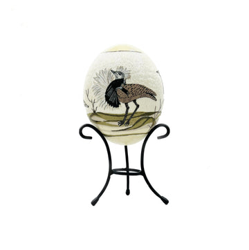 Ostrich Eggs with Stand