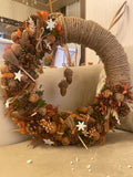Winter Macrame Wreath