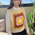 Granny Square Sweater Vest