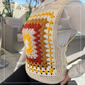 Granny Square Sweater Vest