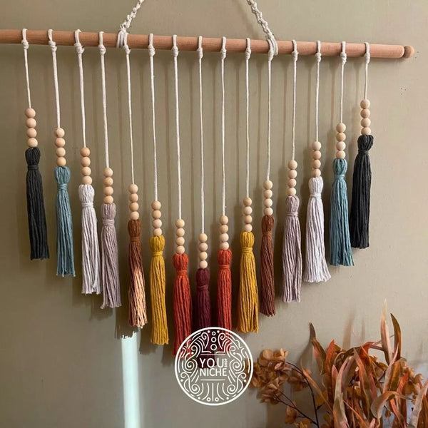 Autumn Macrame wall hanging