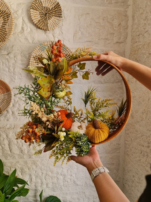 Autumn Wall Hanging Wreath