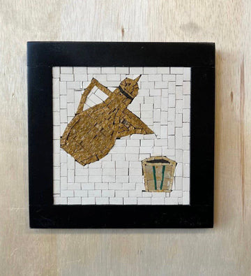 Arabic Coffee Mosaic Coaster or Frame
