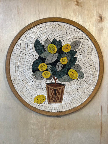 Lemon Tree Mosaic Frame
