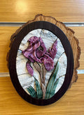 Black Iris Marble Frame