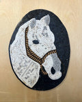 Arabic Horse Mosaic Frame