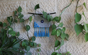 Special Hanging Crochet Pod for your Plants in Balcony