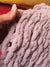 Super Chunky Hand Knitting Blanket