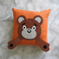Bear-Shaped Cushion