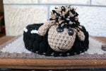 Customized Heartwarming Basket Crochet