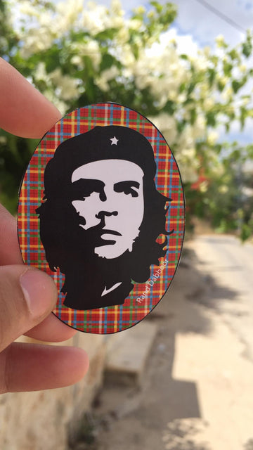 Inspirational Revolutionary Sticker of Che Guevara