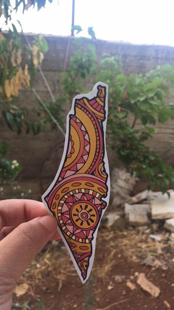 Bright Sticker for Palestine