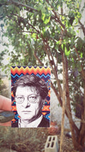 Sticker  for Resistance Poet\ Mahmoud Darwish, Palestinian Poet and Author
