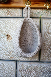Special Hanging Crochet Pod For Your Plants In Balcony
