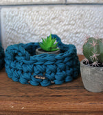 Customized Heartwarming Crochet Basket