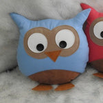 Owl-Shaped Cushion