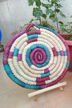 Colorful Woven Straw Placement