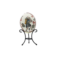 Ostrich Eggs with Stand