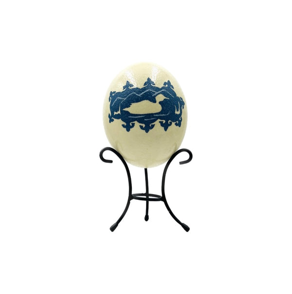 Ostrich Eggs with Stand