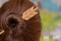 Lovely Wooden Hair Clip