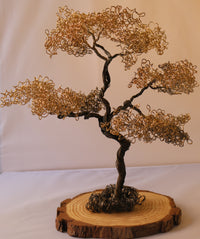 Unique Stunning Wire Tree Sculpture