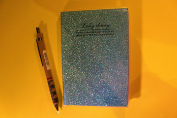 Stylish Notebook with Glittering Colors