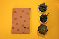 Cute Notebook with Colorful Dotted Cover