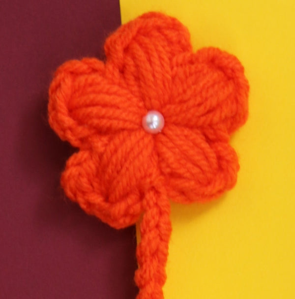 Appealing Warm Crochet Bookmark\ Gift for Book Reader