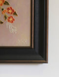 Colorful Frame with Flower Patterns