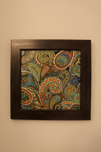 Colorful Frame with Natural Patterns