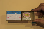 Customized Handmade Matchbox with Cute Drawing and Caricature