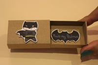 Customized Handmade Matchbox with Funny Batman