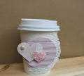 Elegant Decorative Customized Cup with Cover in Paper Art