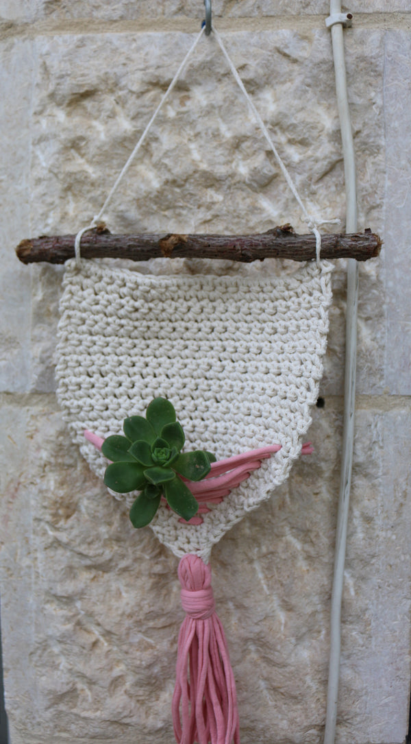 Special Hanging Crochet Pod for your Plants in Balcony