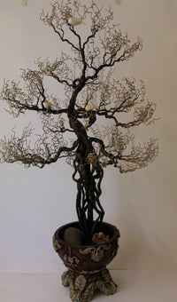 Unique Wire Tree Sculpture