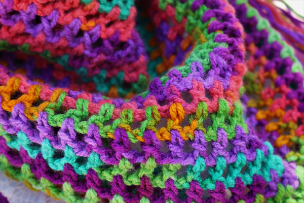 Distinctive Hand-Made Crochet Scarf