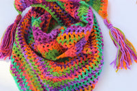 Distinctive Hand-Made Crochet Scarf