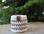Lovely Christmas Theme Crochet Baskets