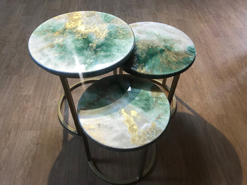 Spacial & Unique Handmade  Resin Coffee Table