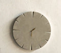Rounded With Hours Marks Concrete Wall Clock