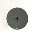 Rounded Grey Concrete Wall Clock