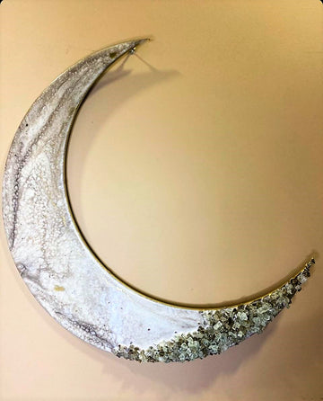 Handcrafted Crescent Made Of Resin