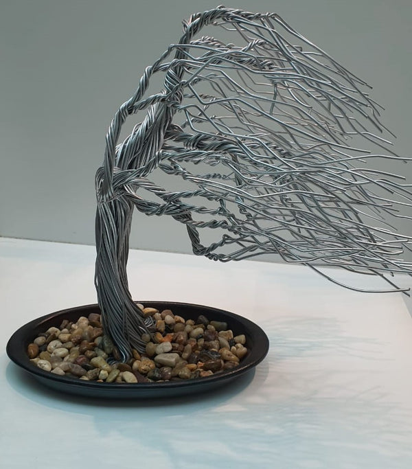 Unique Stunning Wire Tree Sculpture