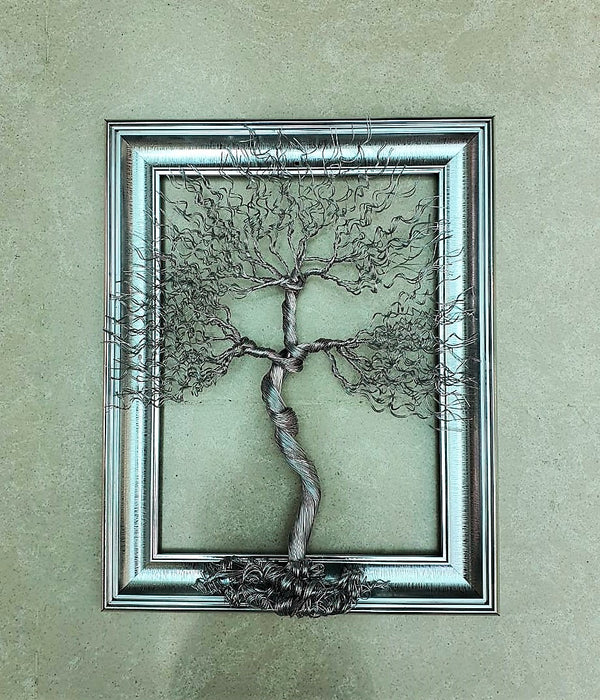 Unique Stunning Wire Tree Sculpture