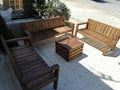 Garden Set Includes 3 Swedish Wooden  Seats & A Table