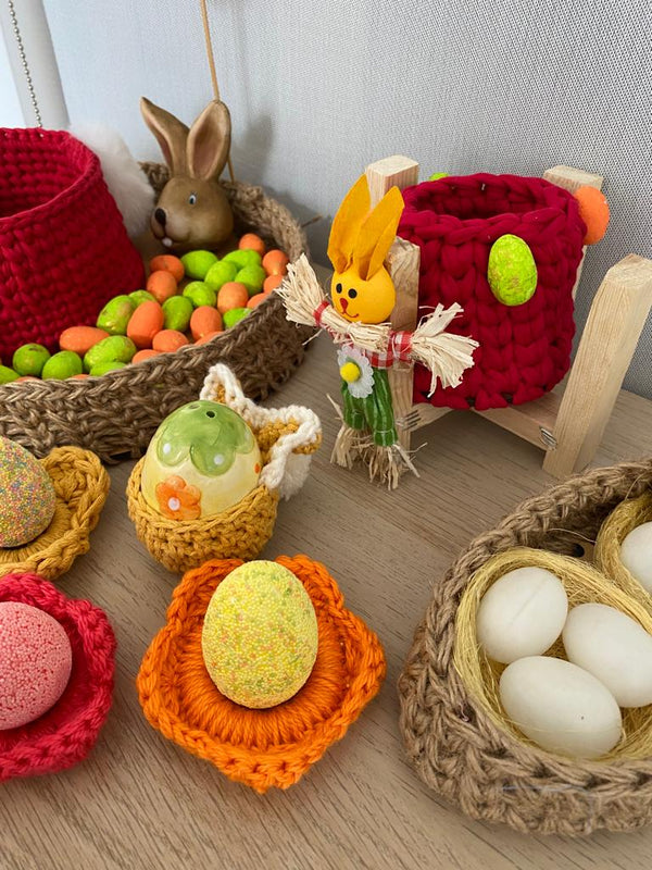 Unique Customized Crochet Easter Decorations