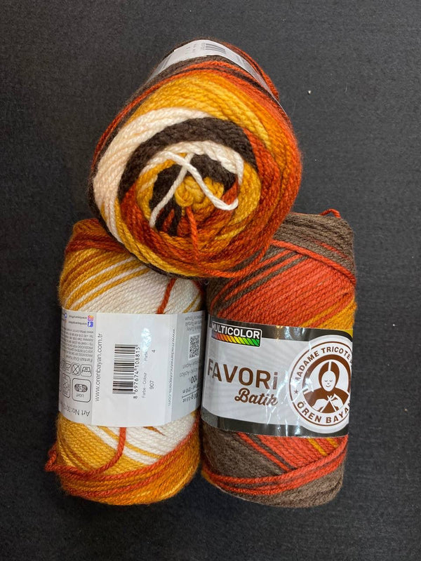 Favorite Batik Hand Knitting Yarn